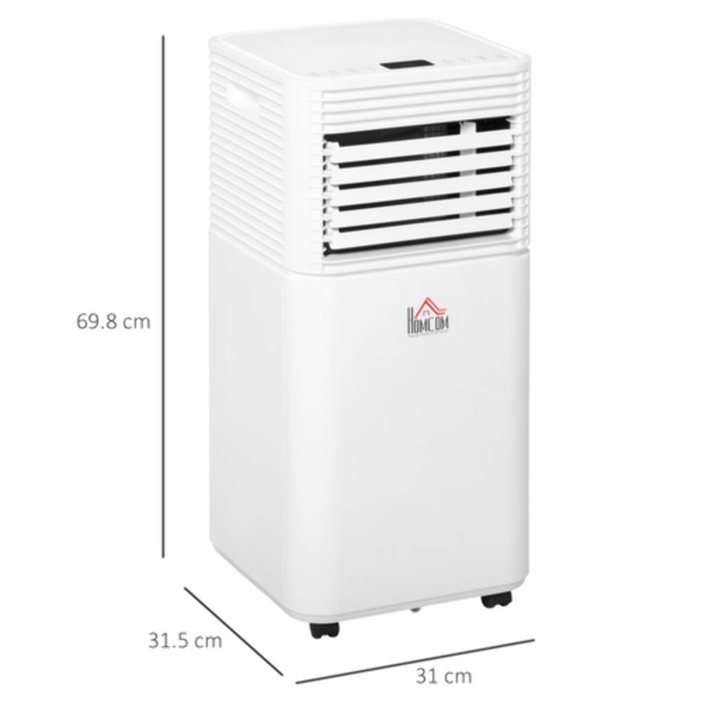 9000 BTU Portable Air Conditioner with Dehumidifier, Sleep Mode, Remote Control & Window Kit