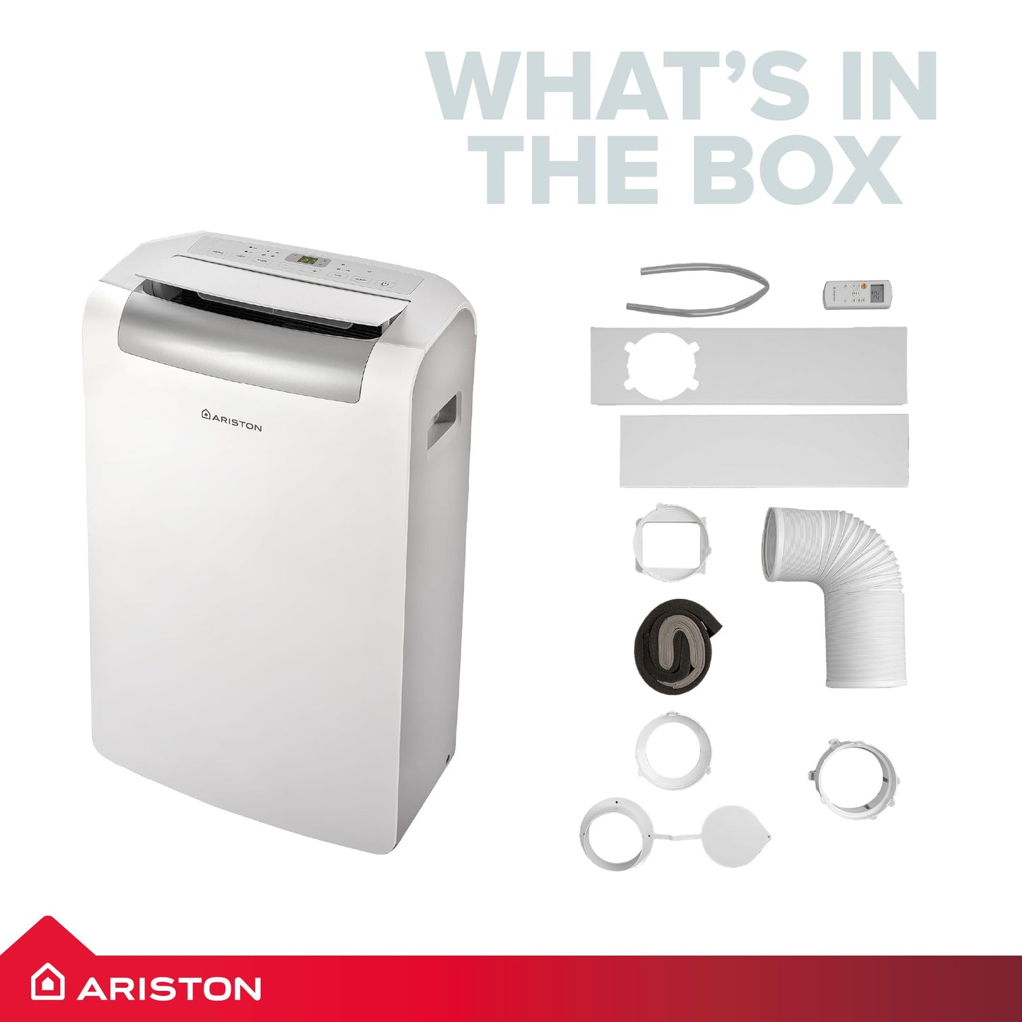 10000 BTU Portable Air Conditioner with Remote Control & Energy Efficient Cooling