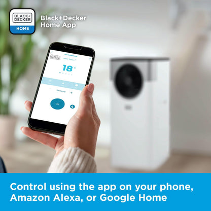 Smart Portable Air Conditioner with 3-in-1 Cooling, Fan & Dehumidifier Functions
