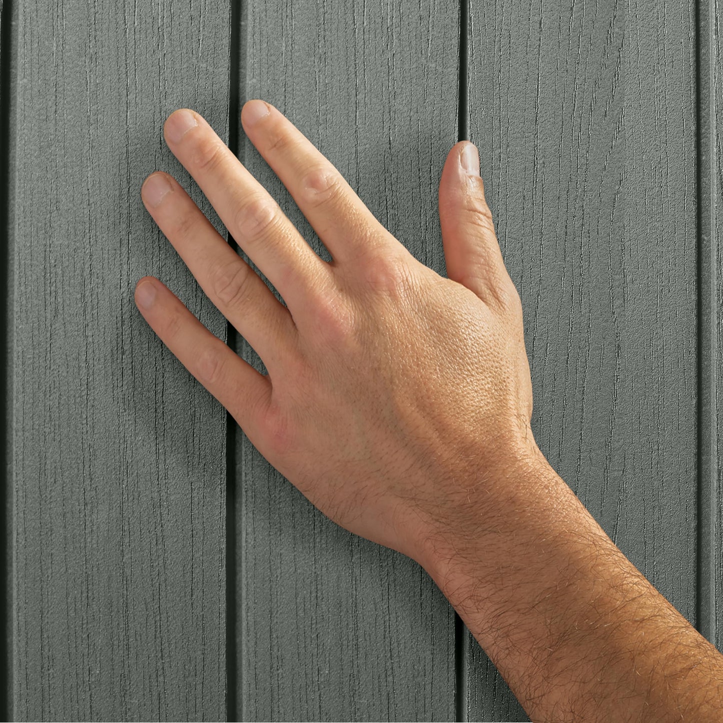 6x8ft Outdoor Garden Storage Shed with Double Doors & Wood-Effect Finish