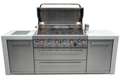 Mont Alpi 805 Deluxe Island  6-Burner Grill MAi805-D