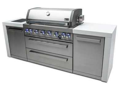 Mont Alpi 805 Deluxe Island  6-Burner Grill MAi805-D