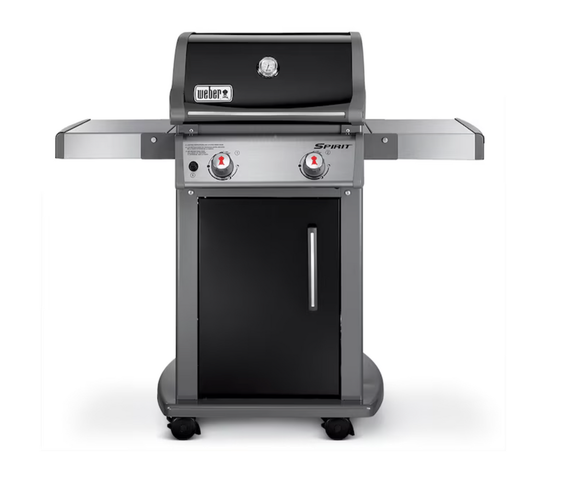 Weber Spirit E-210 Black 2-Burner Liquid Propane Gas Grill