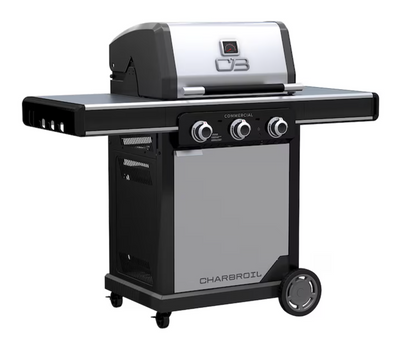 Char-Broil Commercial Series Grill and Griddle Combo Stainless Steel 3-Burner Liquid Propane and Natural Gas Infrared Gas Grill