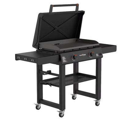 Blackstone 30" Culinary Omnivore Griddle with Hood 2-Burner Liquid Propane Flat Top Grill