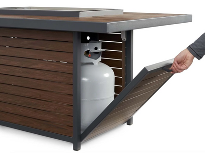 The Outdoor GreatRoom Company KW-1224-19-K Kenwood Gas Fire Pit Table