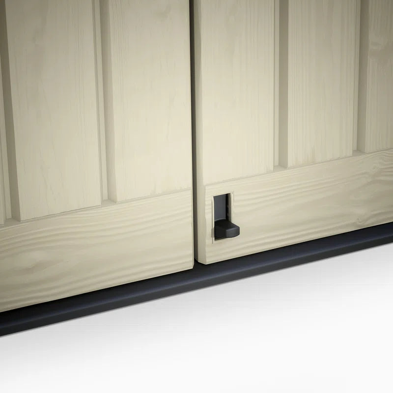 1200L Storage Shed - Beige / Brown